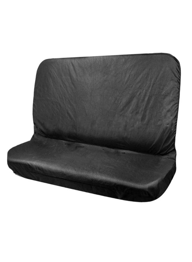 GRIRIW Waterproof Bench Car Seat Cover Rear Seat Protector Full Coverage Oxford Cloth Easy Installation Durable Back Cover for Car Interior - Image 1